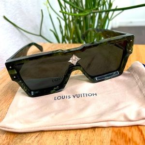 LOUIS VUITTON // Sunglasses // Cyclone Green Marble